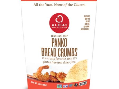 Aleia s - Panko Bread Crumbs Gluten-Free, 7 Oz Online Hot Sale