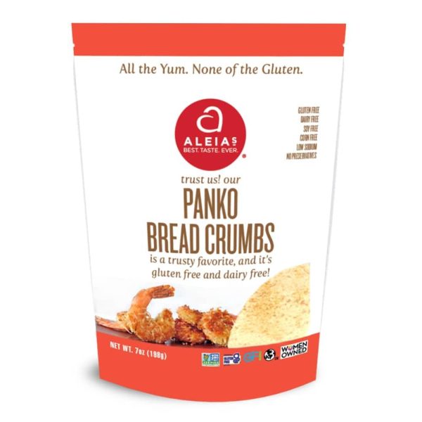 Aleia s - Panko Bread Crumbs Gluten-Free, 7 Oz Online Hot Sale