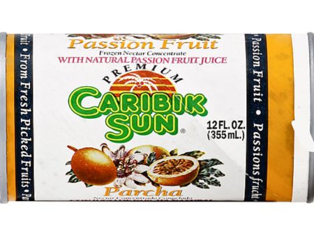 Caribik Sun Juice - Fruit Passion Frozen, 12 Oz (Pack Of 24) Online Hot Sale