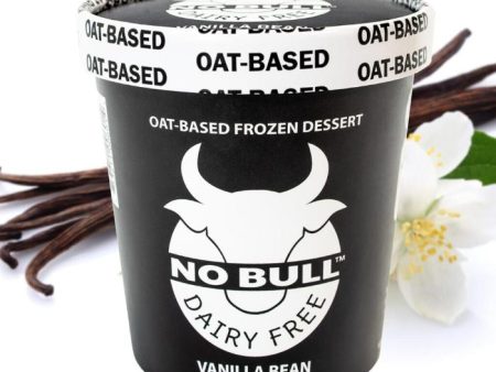 No Bull - Frozen Dessert Vanilla Bean Fudge 16 OZ - Pack of 8 Online now