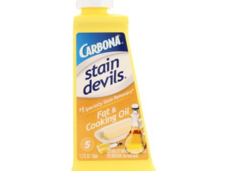 Carbona - stain devils no.5 Fat grease & Cooking oil, 1.7 Floz Supply