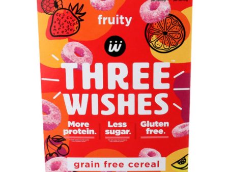 Three Wishes - Grain Free Cereal Fruity 8.6 OZ - Pack of 6 Online