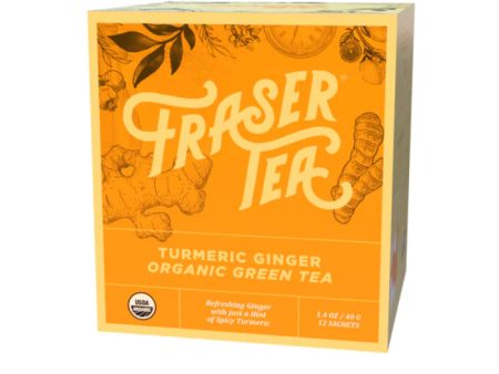 Fraser Tea - Tea Green Turmerc Gngr 1.4 Oz - Pack Of 6 Online Hot Sale