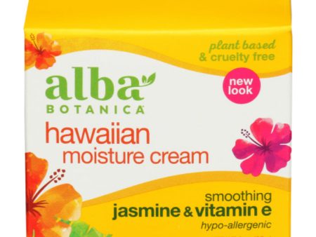 Alba Botanica - Moisturizer Jasmine & Vitamin E, 3 Oz - Pack of 1 Online Sale