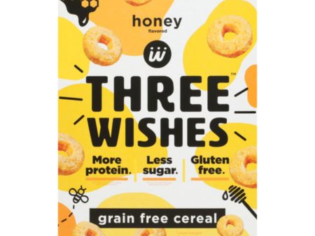 Three Wishes - Cereal Honey Grain Free 8.6 OZ - Pack of 6 For Discount