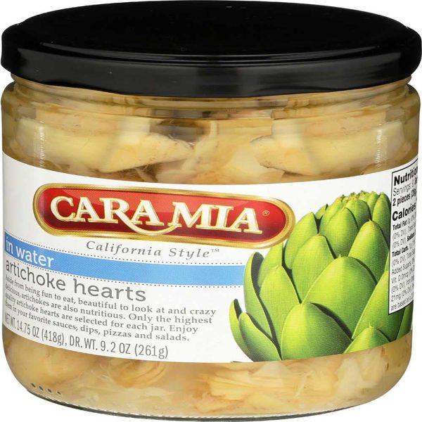 Cara Mia - Artichoke Hearts in Water, 9.2 oz For Sale