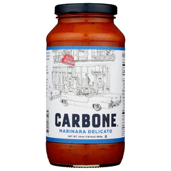 Carbone - Delicato Marinara Sauce, 24 Oz (Pack Of 6) Online now