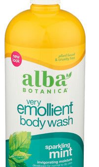 Alba Botanica - Shower Gel Sparkling Mint, 32 Oz - Pack of 1 Online now