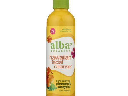 Alba Botanica - Face Cleanser Pineapple Enzyme, 8 Oz - Pack of 1 Hot on Sale