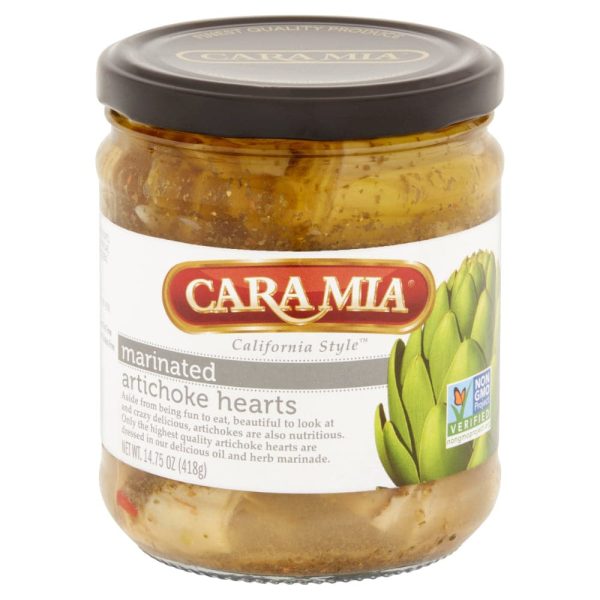 Cara Mia - California Style Marinated Artichoke Hearts, 14.75 Oz Online Sale