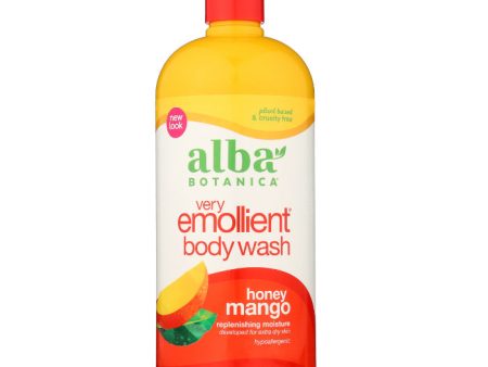 Alba Botanica - Shower Gel Honey Mango, 32 Oz (Pack of 1) Online Sale