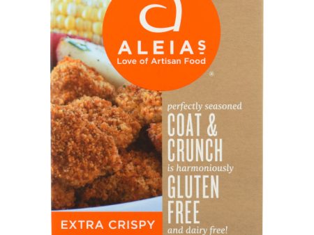 Aleia s - Extra Crispy Bread Crumbs, 4.5 Oz - Pack of 8 Online now