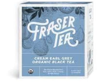 Fraser Tea - Cream Earl Grey Black 1.4 Oz - Pack Of 6 Fashion