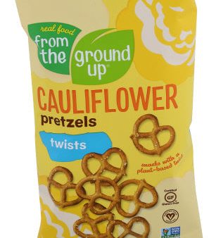 From The Ground - Up Pretzel Twist Cauliflower 4.5 Oz - Pack Of 12 Supply