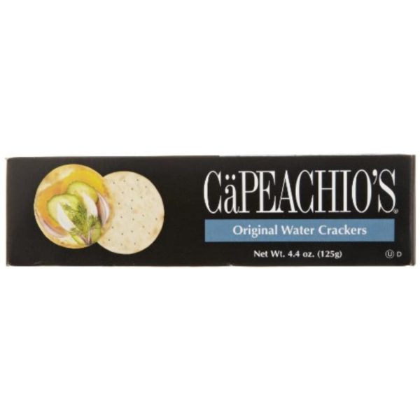 CaPeachio s - Original Water Crackers, 4.4 Oz For Discount