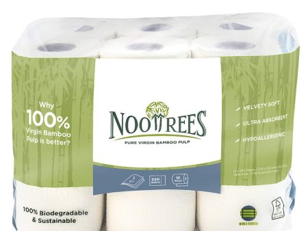 NooTrees - 12 Roll Toilet Paper 3 Ply - 12pc Cheap