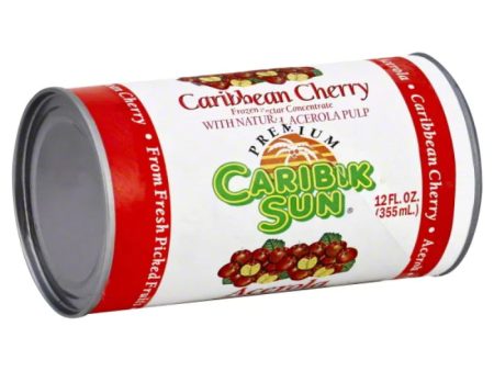 Caribik Sun Juice - Cherry Frozen, 12 Oz (Pack Of 24) Discount