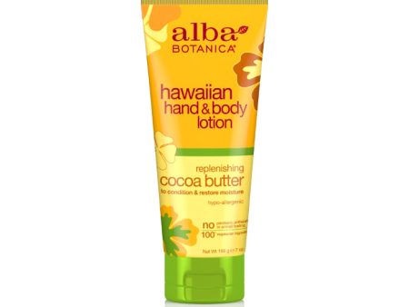 Alba Botanica - Hand & Body Lotion Cocoa Butter, 7 Oz - Pack of 1 Fashion