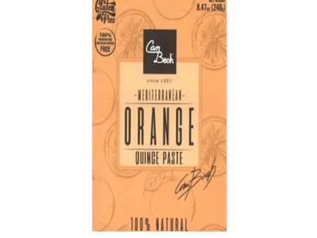 Can Bech - Membrillo Quince Paste with Orange, 8.46 Oz (Pack Of 12) Hot on Sale