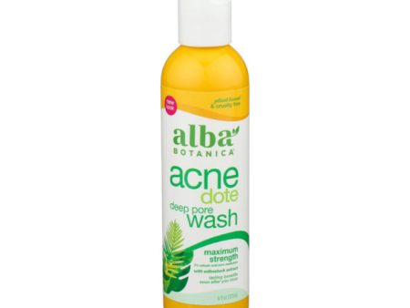 Alba Botanica - Face Wash Acnedote, 6 Oz - Pack of 1 Online Hot Sale