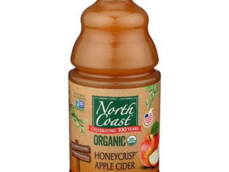 North Coast - Organic Honeycrisp Apple Cider 64 FO - Pack of 8 For Discount