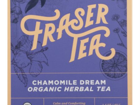 Fraser Tea Tea  - Chamomile Dream Org 1.4 Oz - Pack Of 6 Cheap