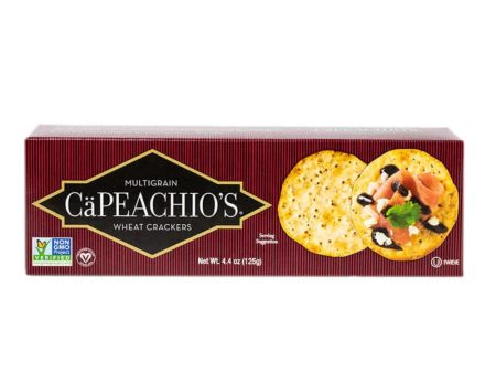 CaPeachio s - Multigrain Wheat Crackers, 4.4 Oz on Sale