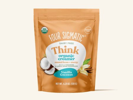 Four Sigmatic - Coconut Vanilla Organic Creamer 4.23 OZ - Pack of 6 Online now