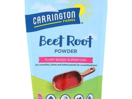 Carrington Farms - Beet Root Powder, 10 Oz Supply