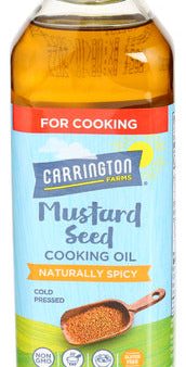 Carrington Farms - Mustard Seed Oil, 16 Oz Hot on Sale