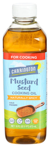 Carrington Farms - Mustard Seed Oil, 16 Oz Hot on Sale