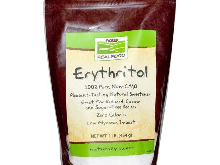 Now - Organic Foods Erythritol Pure Sweetener - 1Lb Fashion