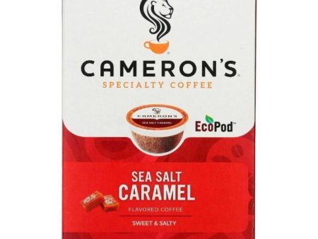 Camerons Coffee - Sea Salt Caramel Coffee, 4.33 Oz (Pack Of 6) Online now