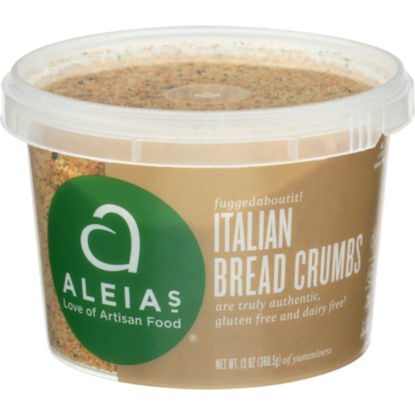 Aleia s - Gluten-Free Italian Bread Crumbs, 13 Oz - Pack of 12 Sale