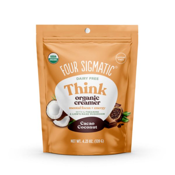 Four Sigmatic - Coconut Cacao Organic Creamer 4.23 OZ - Pack of 6 on Sale