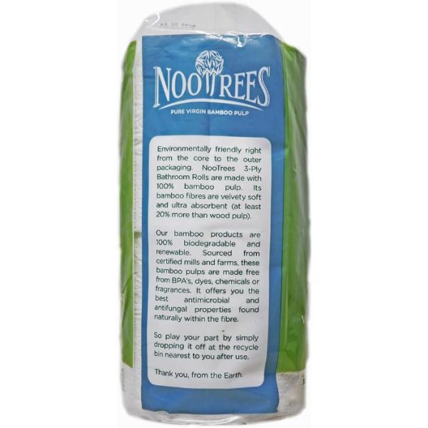 Nootrees Toilet Tissue 4 Roll 300 Sheet 1 Ea - Pack Of 12 Hot on Sale