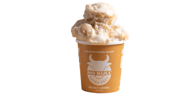 No Bull - Frozen Dessert Salted Caramel Fudge 16 OZ - Pack of 8 Hot on Sale