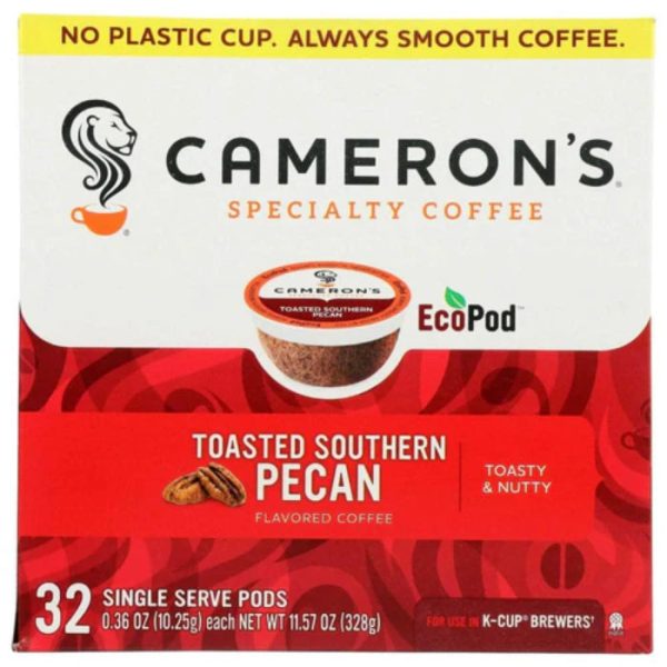 Camerons Coffee - Toasted Southern Pecan Coffee, 11.57 Oz (Pack Of 4) Online Sale