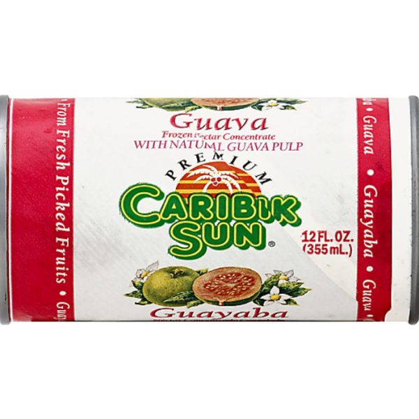 Caribik - Sun Juice Guava Frozen, 12 Oz (Pack Of 24) Sale