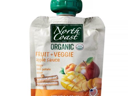 North Coast - Pouch Apple Sweet Potato Mango Organic 4 EA - Pack of 6 Online Sale