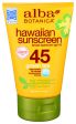 Alba Botanica - Hawaiian Green Tea Sunscreen SPF 45, 3 Oz - Pack of 1 For Sale