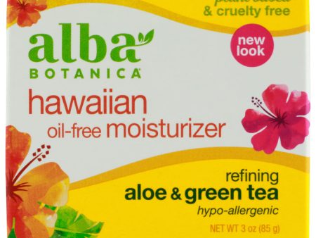 Alba Botanica - Moisturizer Aloe & Green Tea Oil-Free, 3 Oz - Pack of 1 Online Sale