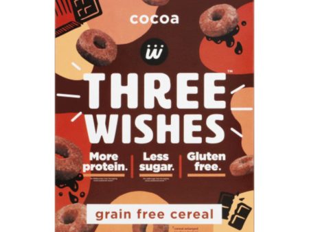 Three Wishes - Cereal Cocoa Grain Free 8.6 OZ - Pack of 6 For Discount