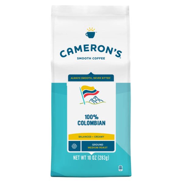 Camerons Coffee - Ground Coffee Colombian, 10 Oz (Pack Of 6) For Cheap