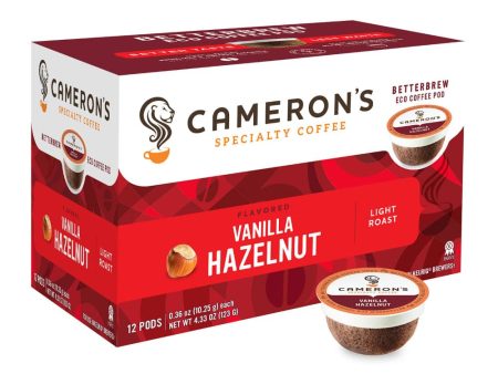 Camerons Coffee - Coffee Vanilla Hazelnut Single Serve Pods, 4.33 Oz (Pack Of 6) Fashion