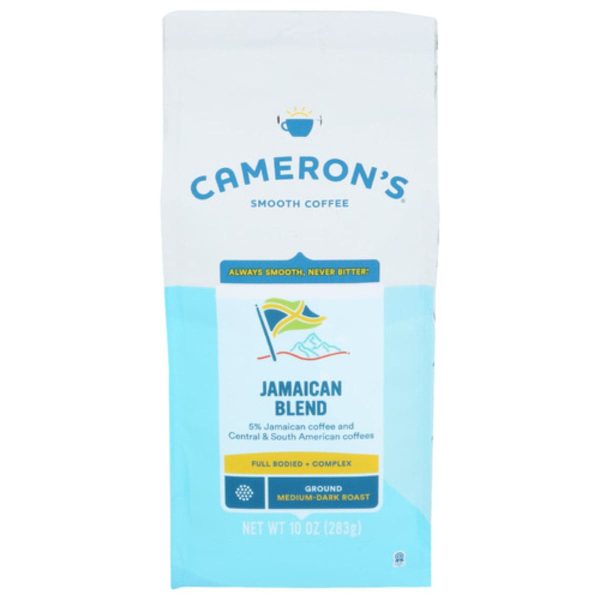 Camerons Coffee - Ground Coffee Jamaica Blend, 10 Oz (Pack Of 6) For Discount