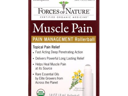 Forces of Nature  - Muscle Pain Management (Rollerball), 0.14oz on Sale