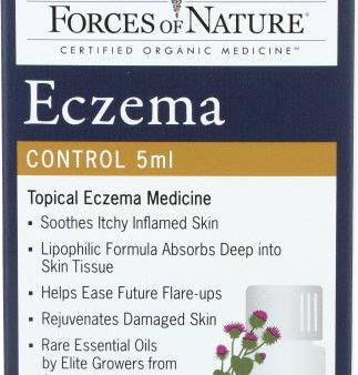 Forces Of Nature - Eczema Control 5 Ml - Pack Of 1 on Sale