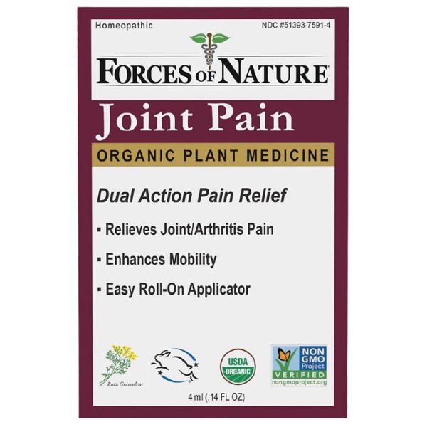 Forces of Nature  - Joint Pain Management (Rollerball), 0.14oz Online now