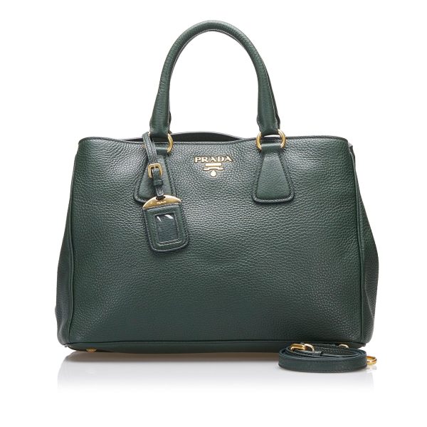 Prada Vitello Daino Satchel 37929 For Discount